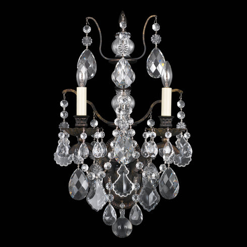 Schonbek Bordeaux 2 Light Crystal Wall Sconce Model Number: 5766-48L