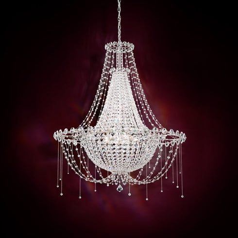 Schonbek Chrysalita 8 Light Crystal Pendant Chandelier