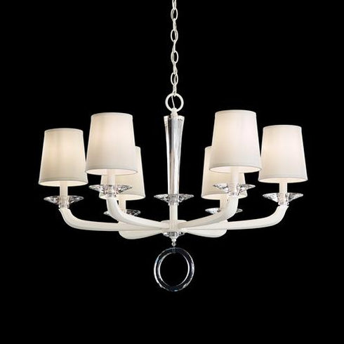 Schonbek Emilea 6 Light Crystal Chandelier