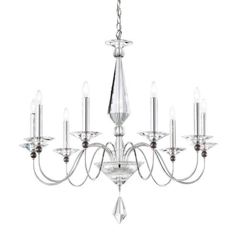 Schonbek Jasmine 9 Light Crystal Chandelier