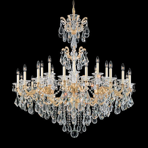 Schonbek La Scala 24 Light Crystal Chandelier