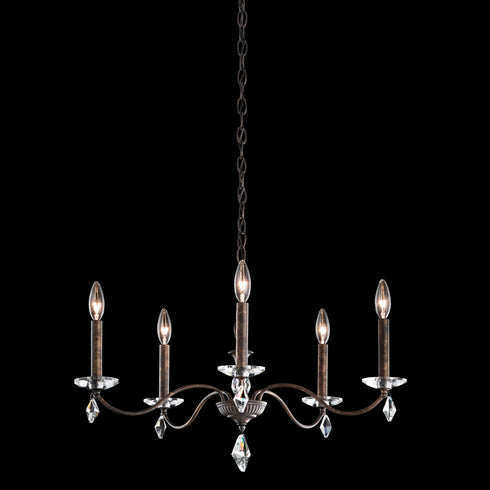 Schonbek Modique 5 Light Crystal Chandelier