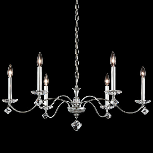 Schonbek Modique 6 Light Crystal Chandelier