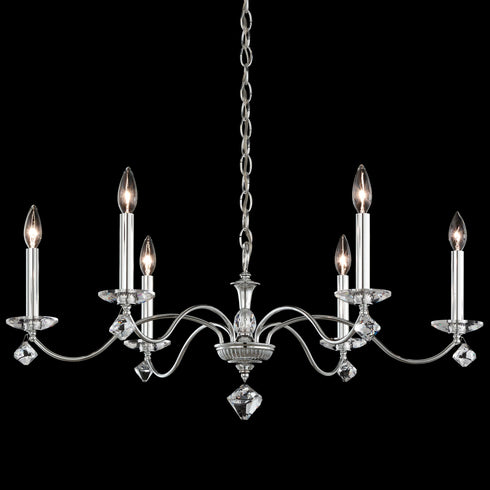Schonbek Modique 6 Light Crystal Chandelier