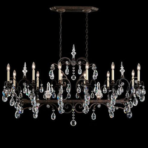 Schonbek Renaissance 14 Light Crystal Chandelier