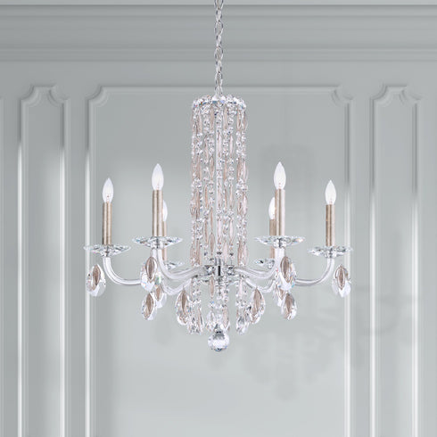 Schonbek Sarella 6 Light Crystal Chandelier