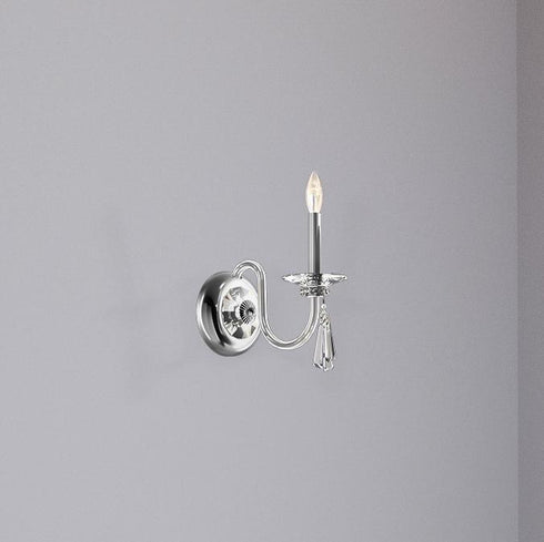 Schonbek Savannah 1 Light Crystal Wall Sconce