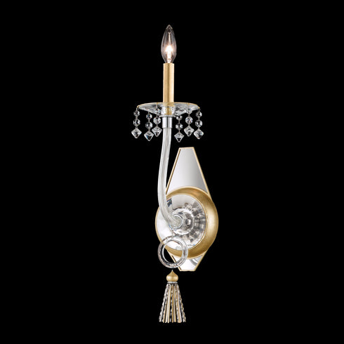 Schonbek Tassau 1 Light 110v Wall Sconce In White With Model: GT1002N-36A