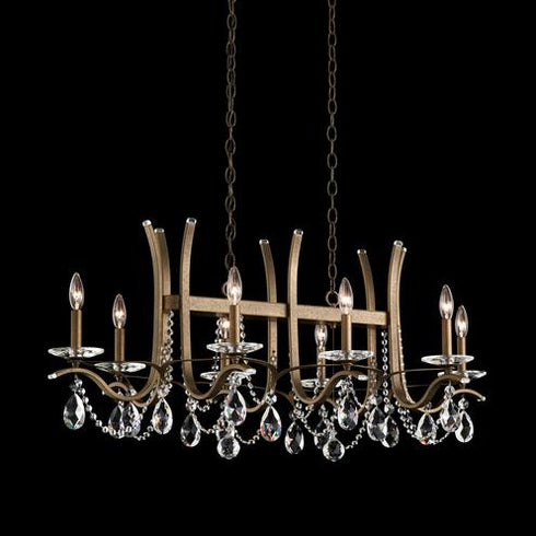 Schonbek Vesca 8 Light Crystal Chandelier