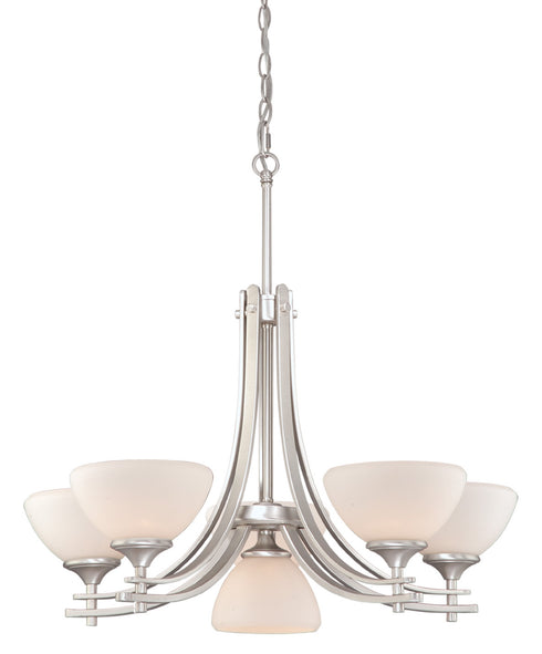 SE-CHB006BN Vaxcel Sebring 6L Chandelier Brushed Nickel