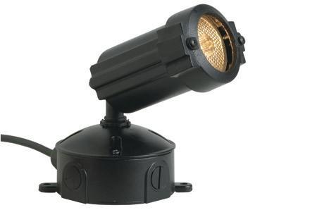 Snoc Cast Aluminum Accent Light (closed And Gasketed) With Junction Box Model:2510 LC