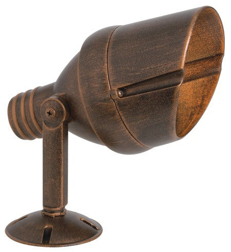 Snoc Cast Aluminum Accent Light (closed And Gasketed) With Long Visor Model:0545 LH