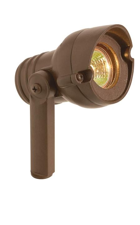Snoc Cast Aluminum Accent Light (closed And Gasketed) With Visor Model:0540 LH