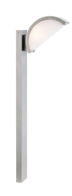 Snoc Cast Aluminum Path Light With Opal White Acrylic Diffuser Model:0227 LH