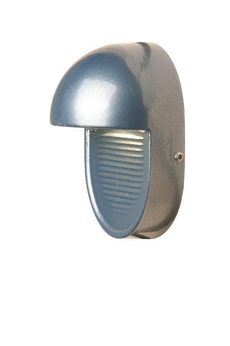 Snoc Cast Aluminum Patio Or Fence Light With Tiffany Glass Panels Model:0984 HG