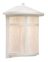 Snoc Essentials 81406WH Residence Collection Outdoor Small Half Wallmount Model: 81406 WR