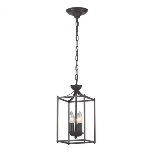 Elk (Sterling) 140-002 Arthur Rustic Iron Lantern