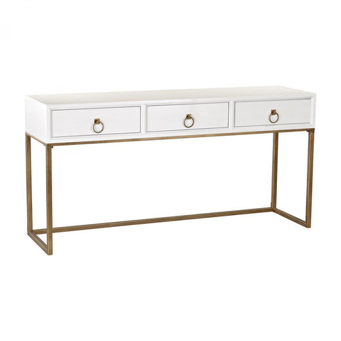 Elk (Sterling) 3138-252 Suite White And Gold Console