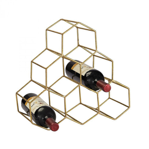 Elk (Sterling) 51-026 Angular Study Hexagonal Wine Rack