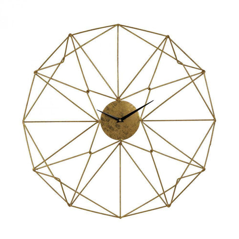 Elk (Sterling) 51-029 Angular Wirework Wall Clock