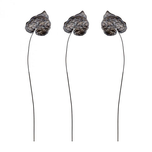 Sterling 7159-032/S3 Sculptural Bronze Leaf Stem