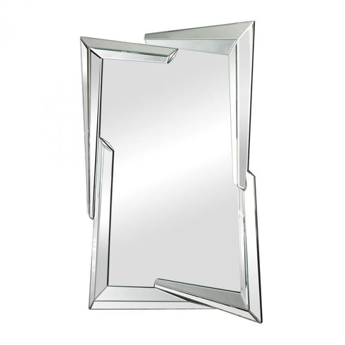 Elk (Sterling) Juxtaposed Angles Clear Beveled Edge Glass Model: 114-65