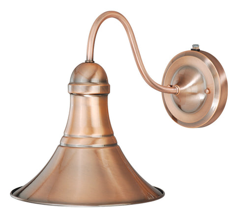 T0036 Vaxcel Vesper 10" Outdoor Wall Light Copper