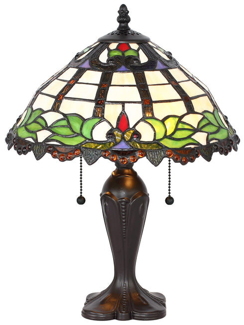 T607-12-158 Cambridge Collection Tiffany Table Lamp