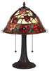 T617-12-160 Edmundston Collection Tiffany Table Lamp