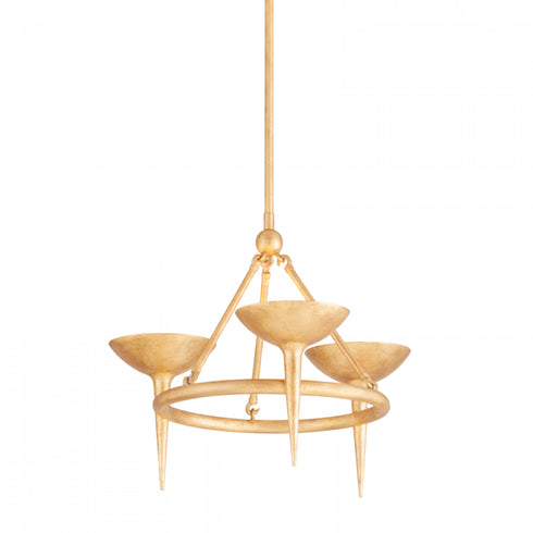 Troy 3 Light Chandelier Model: F2603-GSW