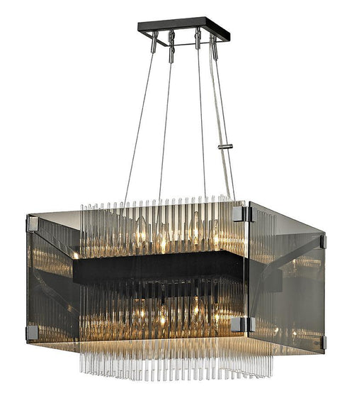 Troy Apollo 8 Light Chandelier Model: F5905-BRZ/PC
