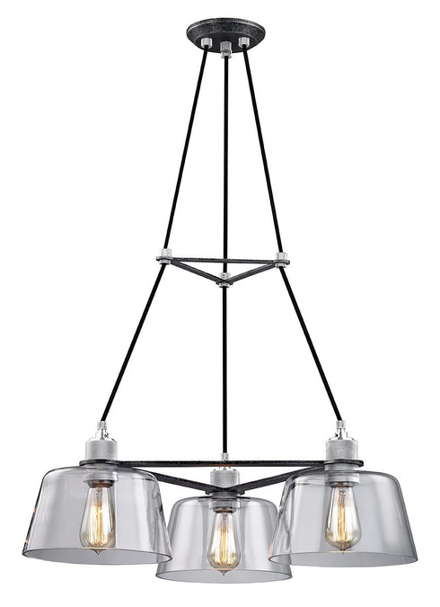 Troy Audiophile 3 Light Chandelier Model: F6153