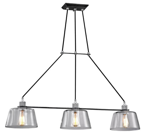 Troy Audiophile 3 Light Pendant Island Model: F6154-OS/PA