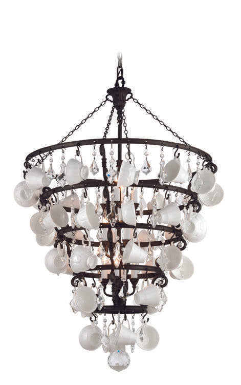 Troy Barista 12 Light Pendant Entry Large Model: F3826