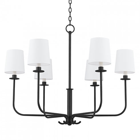 Troy Bodhi 6 Light Chandelier Model: F7736-FOR