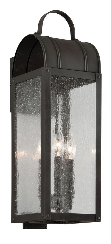 Troy Bostonian 3 Light Wall Lantern Med Model: B5092CI