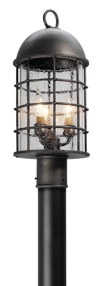 Troy Charlemagne 3 Light Post Medium Model: P4435