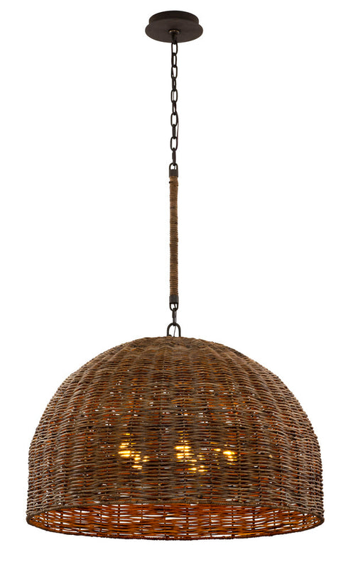 Troy Huxley 5 Light Pendant Model: F6905-TBZ
