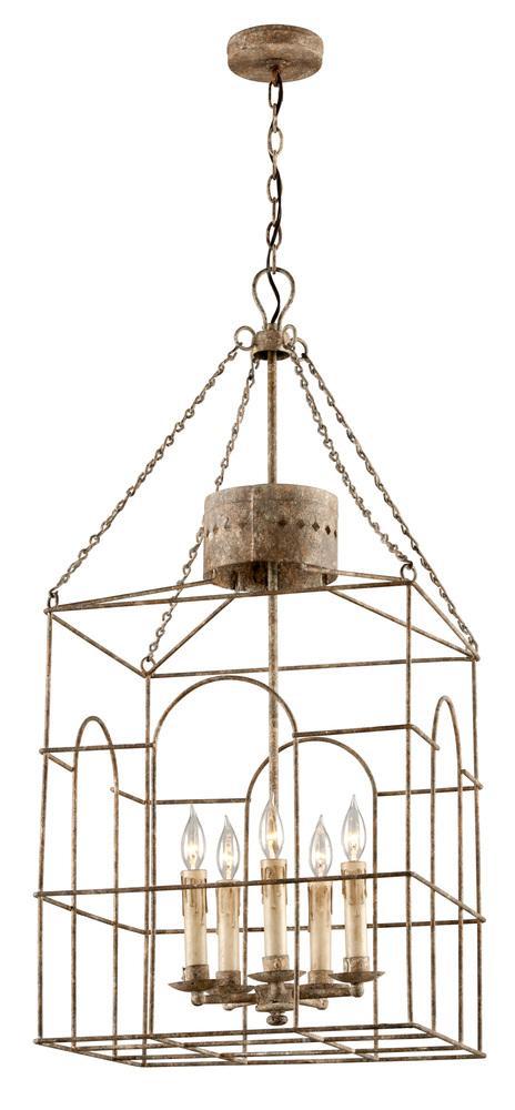 Troy Jasper 5 Light Pendant Entry Large Model: F3505