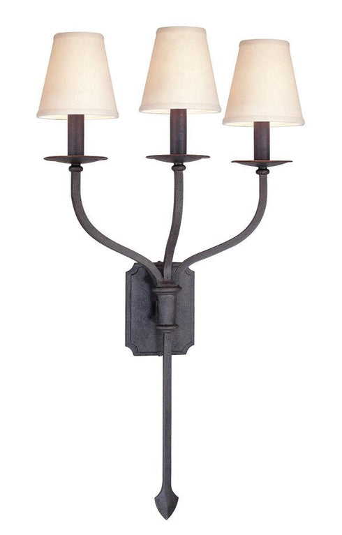 Troy La Brea 3 Light Wall Sconce Model: B2483-TRN