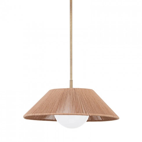 Troy Lisbon 1 Light Small Pendant Model: F3321-PBR