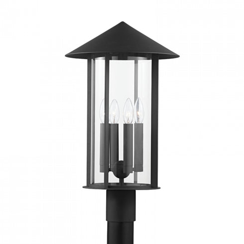 Troy Long Beach 2 Light Exterior Post Model: P1914-TBK