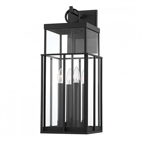 Troy Longport 4 Light Exterior Wall Sconce Model: B6483-TBK