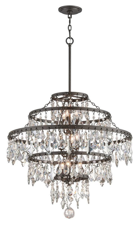 Troy Meritage 9 Light Chandelier Extra Large Model: F4319