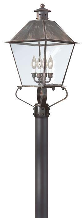 Troy Montgomery 4 Light Post Lantern Model: PCD9138CI
