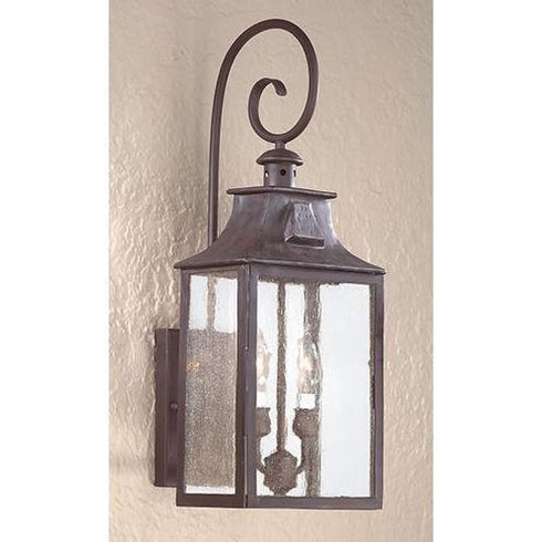 Troy Newton 2 Light Wall Lantern Small Model: BCD9001OBZ