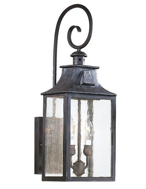 Troy Newton 2 Light Wall Lantern Medium Model: BCD9002OBZ
