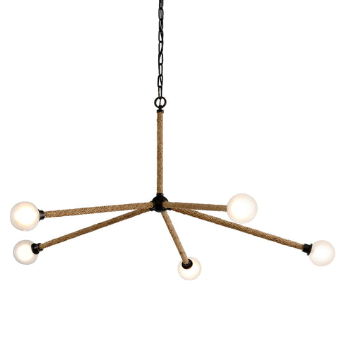 Troy Nomad 5 Light Chandelier Model: F7255