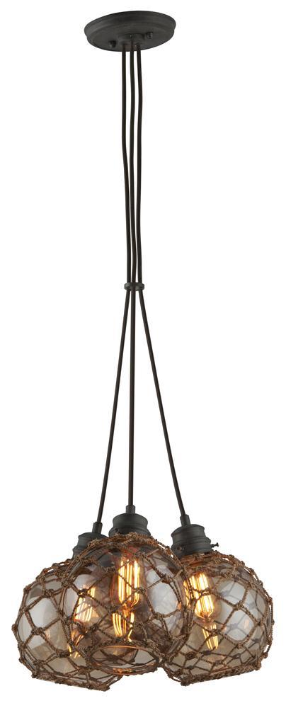 Troy Outter Banks Outer Banks 3 Light Pendant Model: F4754