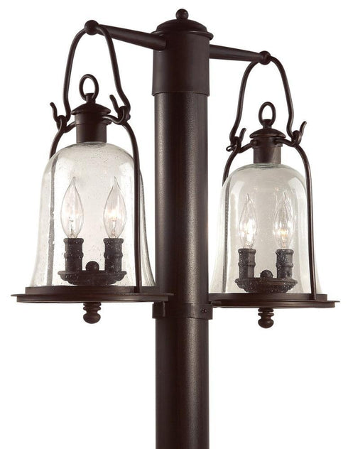 Troy Owings Mill 4 Light Post Lantern Medium Model: P9464NB